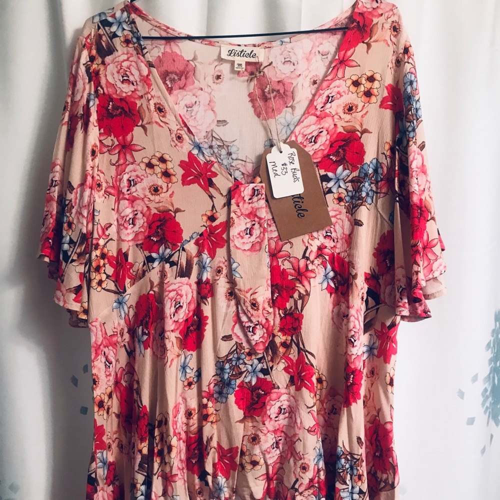 Boutique Style Flared Top